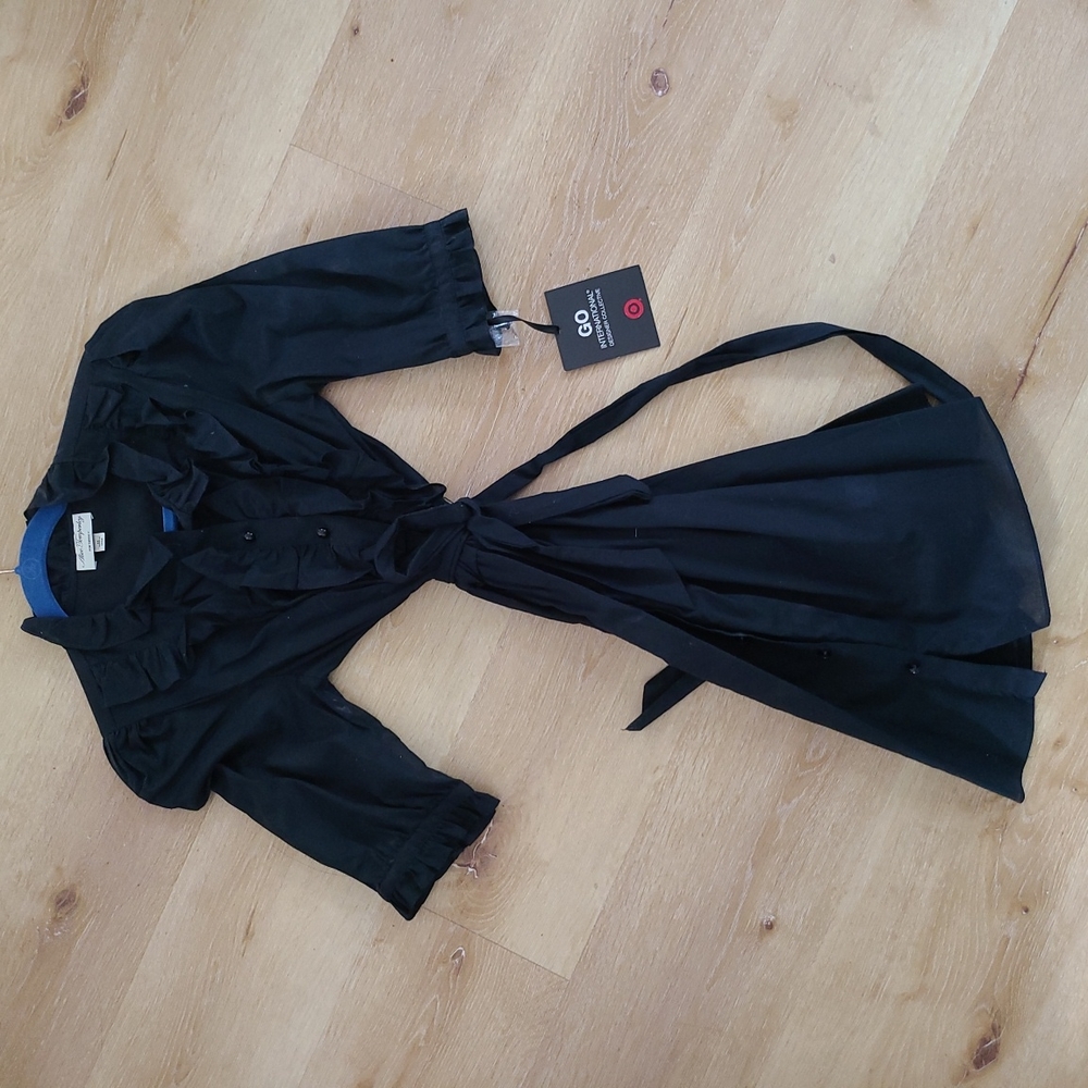 Black GO International designer collective (Alice Temperley) for Target dress, M